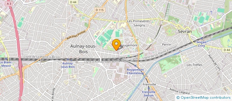 localisation de l'entreprise CLIN D'OEIL à SEVRAN
