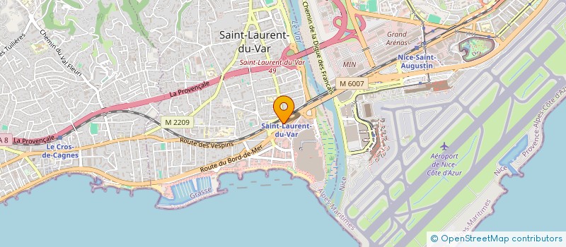 localisation de l'entreprise CLIN D'OEIL à SAINT LAURENT DU VAR