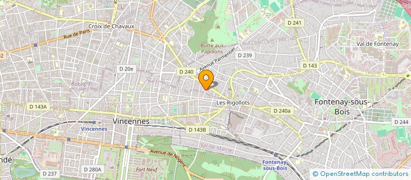 localisation de l'entreprise CLIN D'OEIL à FONTENAY-SOUS-BOIS