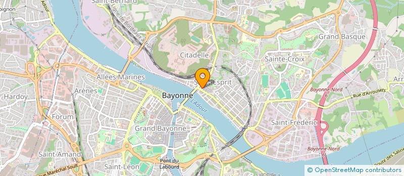 localisation de l'entreprise CLIN D'OEIL à BAYONNE
