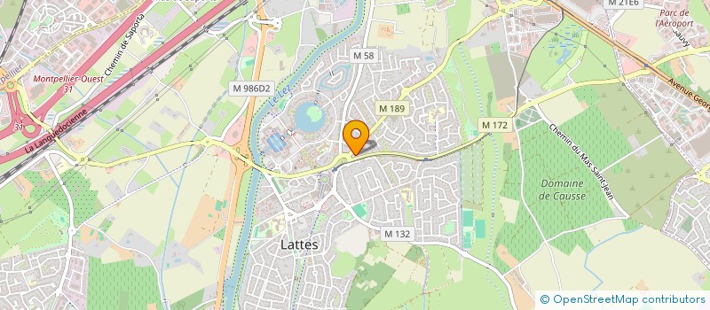 localisation de l'entreprise CLIN D'OEIL à LATTES