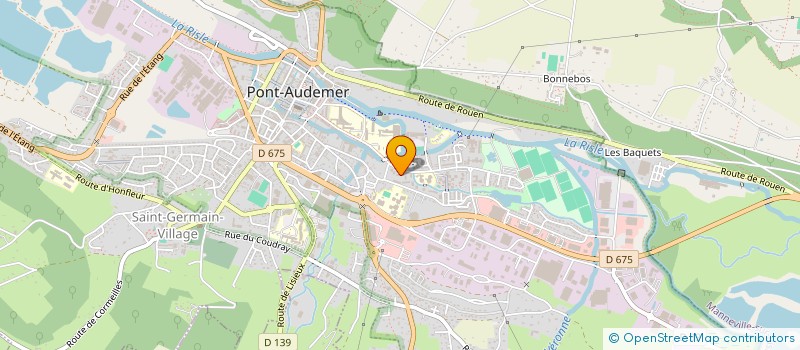 localisation de l'entreprise CLIN-D'OEIL à PONT-AUDEMER