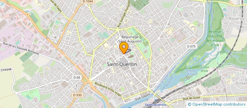 localisation de l'entreprise CLIN D'OEIL à SAINT-QUENTIN
