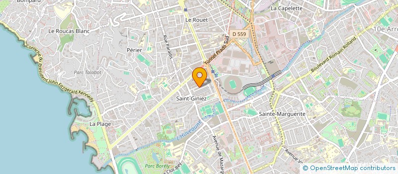 localisation de l'entreprise CLINADENT MARSEILLE NEGRESKO à MARSEILLE