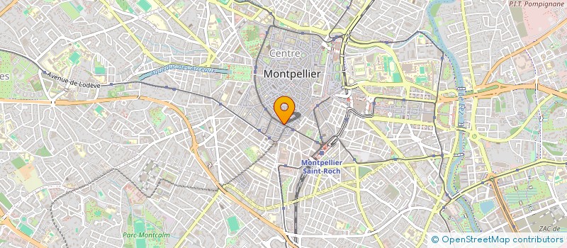 localisation de l'entreprise CLINADENT MONTPELLIER JEU DE PAUME à MONTPELLIER