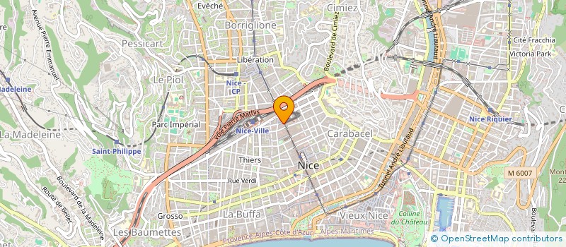 localisation de l'entreprise CLINADENT NICE JEAN MEDECIN à NICE