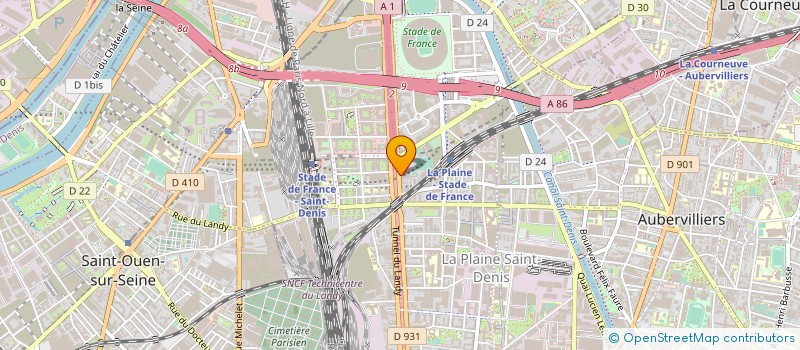 localisation de l'entreprise CLINAS  SAINT-DENIS