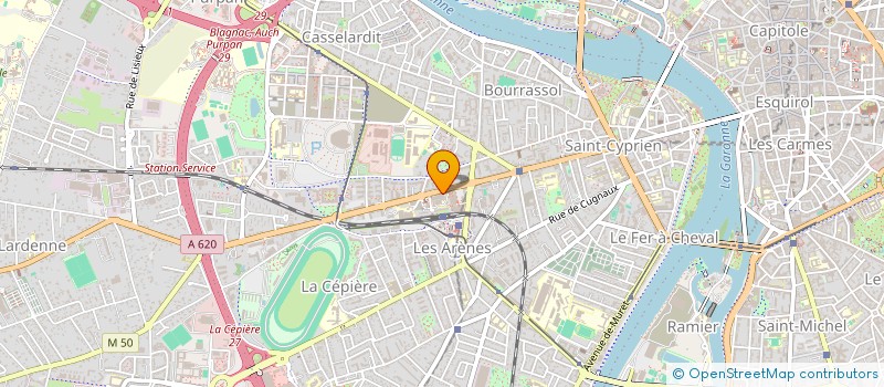 localisation de l'entreprise CLINAVENIR à TOULOUSE
