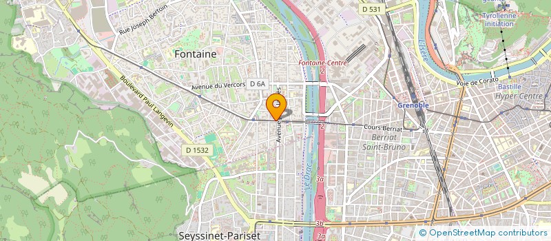 localisation de l'entreprise CLINI-DENT à FONTAINE