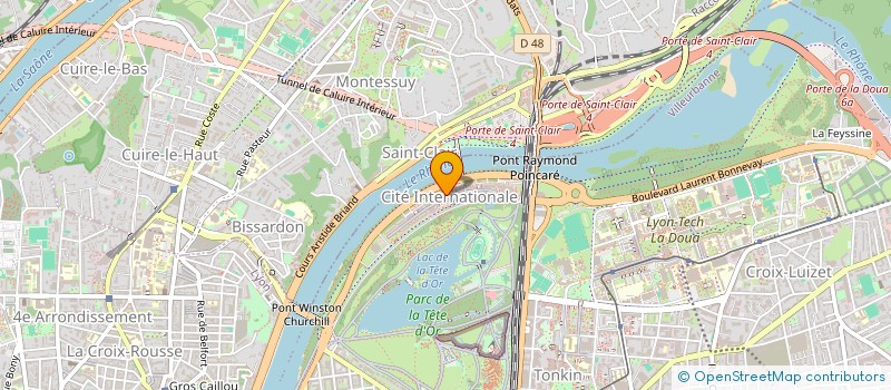 localisation de l'entreprise CLINIC-ALL  LYON