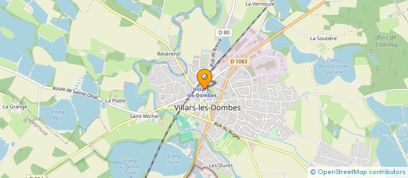 localisation de l'entreprise CLINIC ARMES à VILLARS-LES-DOMBES