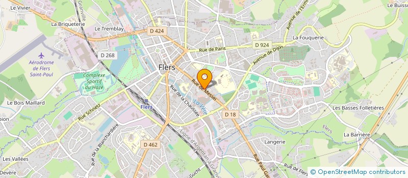 localisation de l'entreprise CLINIC AUTO 61 à FLERS