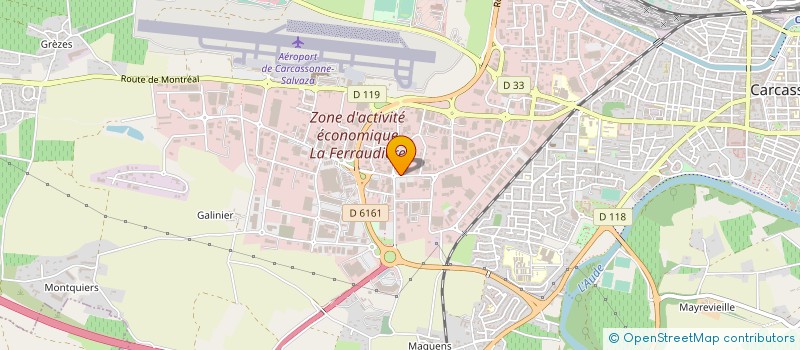 localisation de l'entreprise CLINIC MOBILE à CARCASSONNE