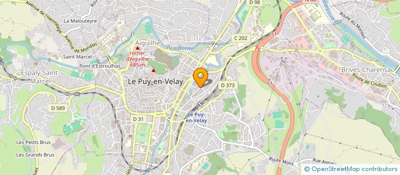 localisation de l'entreprise CLINIC OUTIL 43  LE PUY-EN-VELAY
