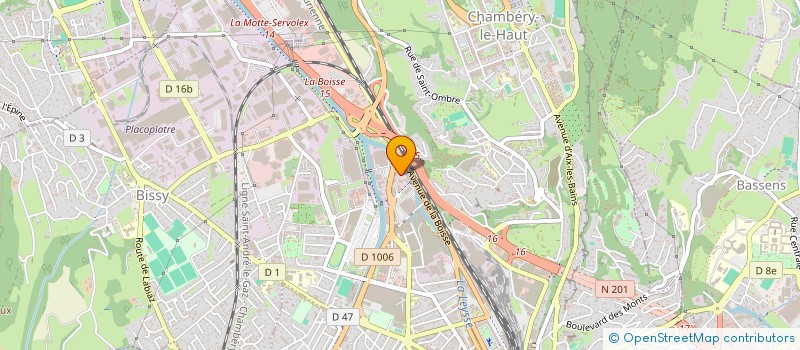 localisation de l'entreprise CLINIC VISION SAVOIE  CHAMBERY