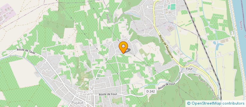 localisation de l'entreprise CLINICADERM à PUJAUT