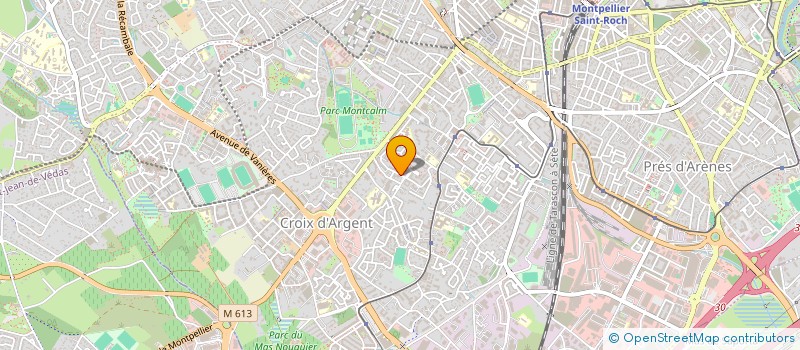 localisation de l'entreprise CLINICAL AROMATHERAPY SOCIETY à MONTPELLIER