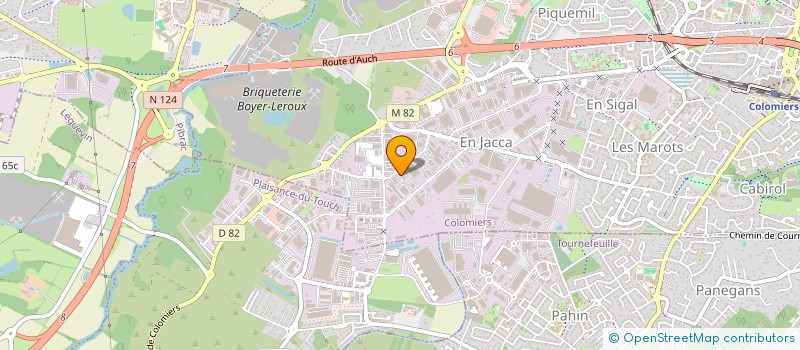 localisation de l'entreprise CLINICAL IHT à COLOMIERS