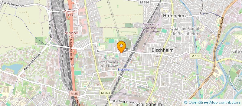 localisation de l'entreprise CLINICAL PHARMA DATA SOLUTIONS S.A.S.  BISCHHEIM