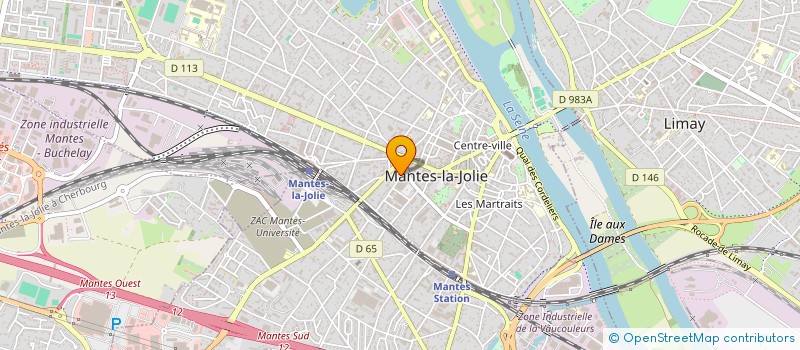 localisation de l'entreprise CLINICLOWN ET CIE  MANTES-LA-JOLIE