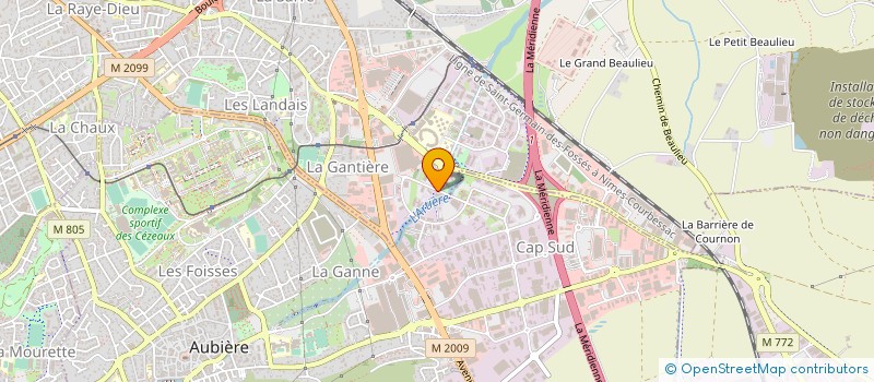 localisation de l'entreprise CLINICONNECT  CLERMONT-FERRAND