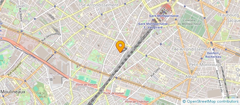 localisation de l'entreprise CLINIQ CHIRUR ORTHOP LABROUSTE à PARIS