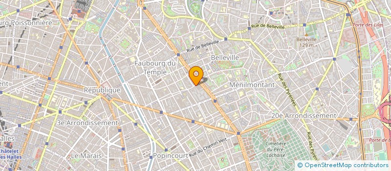 localisation de l'entreprise CLINIQUE AUTO à PARIS