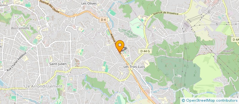 localisation de l'entreprise CLINIQUE CHANTECLER à MARSEILLE