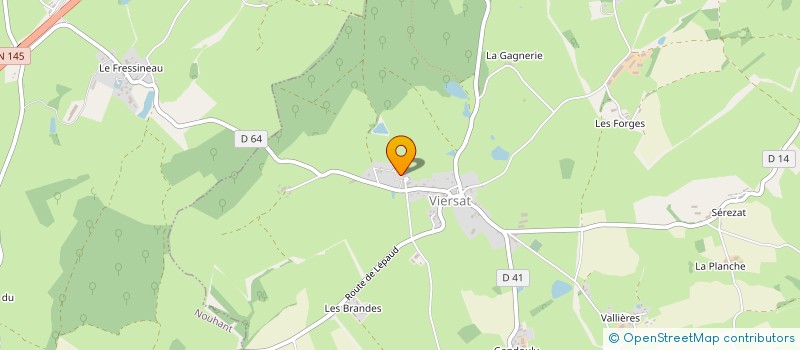 localisation de l'entreprise CLINIQUE CHATELGUYON à VIERSAT