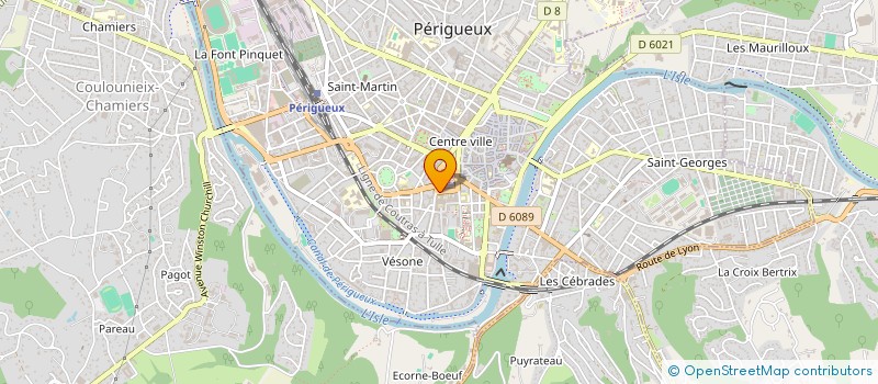 localisation de l'entreprise CLINIQUE CHIRURGICALE DE PERIGUEUX à PERIGUEUX