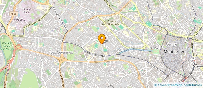 localisation de l'entreprise CLINIQUE CLEMENTVILLE à MONTPELLIER
