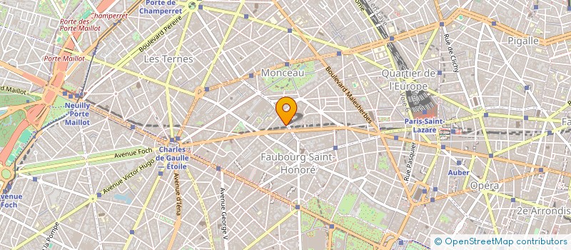 localisation de l'entreprise CLINIQUE COURCELLES HAUSSMANN à PARIS