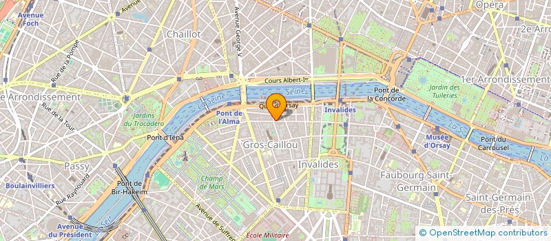 localisation de l'entreprise CLINIQUE DE L'ALMA  PARIS