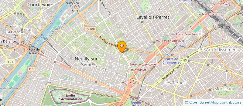 localisation de l'entreprise CLINIQUE DE L'EPAULE ET DE LA MAIN PARIS OUEST à NEUILLY-SUR-SEINE