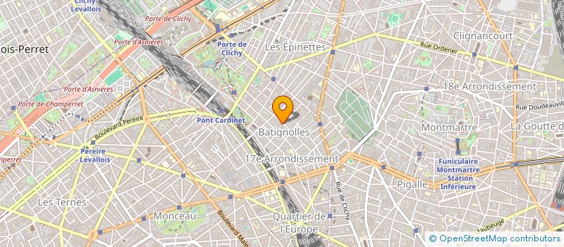 localisation de l'entreprise CLINIQUE DE L'ILE DE FRANCE à PARIS