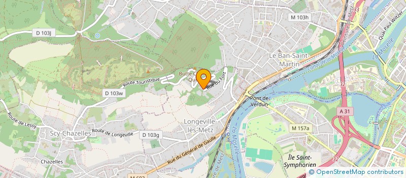 localisation de l'entreprise CLINIQUE DE L'ORNE  LONGEVILLE-LES-METZ