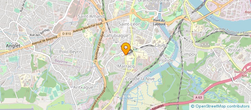 localisation de l'entreprise CLINIQUE DELAY à BAYONNE
