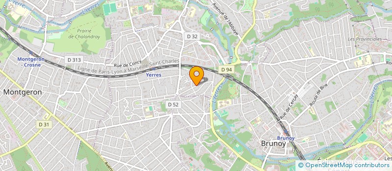 localisation de l'entreprise CLINIQUE DENTAIRE à YERRES