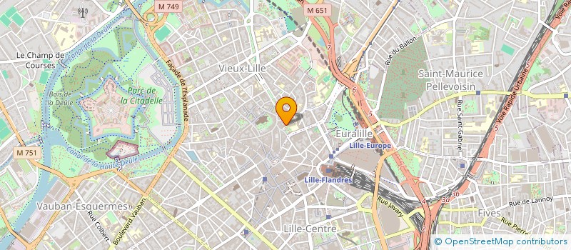 localisation de l'entreprise CLINIQUE DENTAIRE LILLE à LILLE