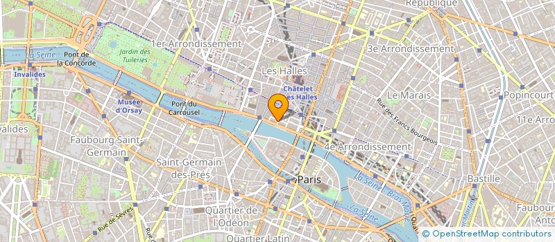 localisation de l'entreprise CLINIQUE DU LOUVRE  PARIS