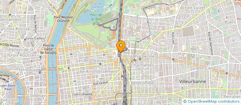 localisation de l'entreprise CLINIQUE DU PARC LYON  LYON