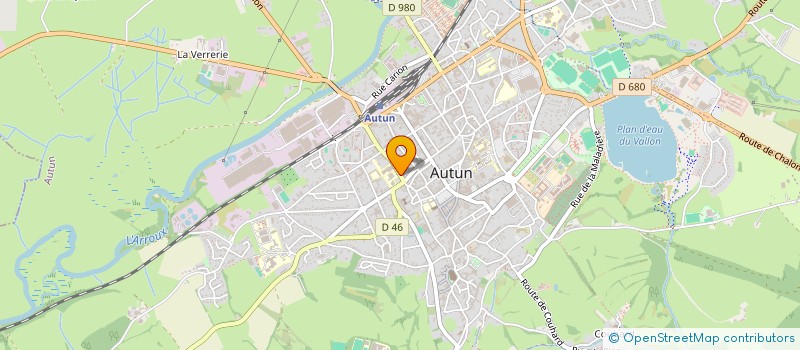 localisation de l'entreprise CLINIQUE DU PARC S.A à AUTUN