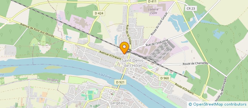 localisation de l'entreprise CLINIQUE DU POINTARD ET DU BURIN à SAINT-DENIS-DE-L'HOTEL