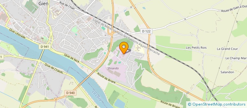 localisation de l'entreprise CLINIQUE DU PONT DE GIEN à GIEN