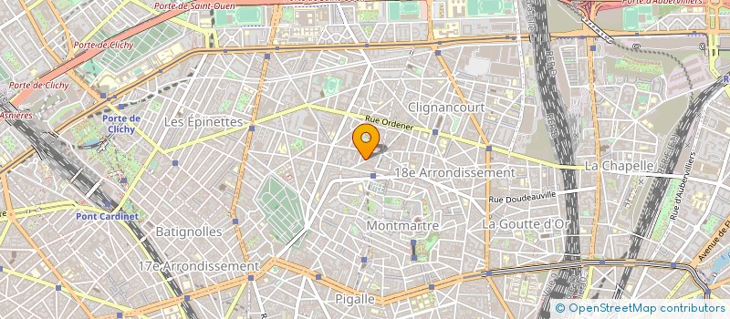 localisation de l'entreprise CLINIQUE DUHESME à PARIS
