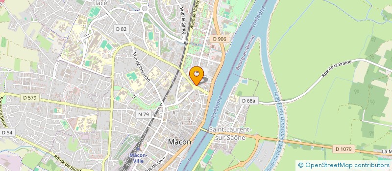 localisation de l'entreprise CLINIQUE ELECTRONIQUE à MACON