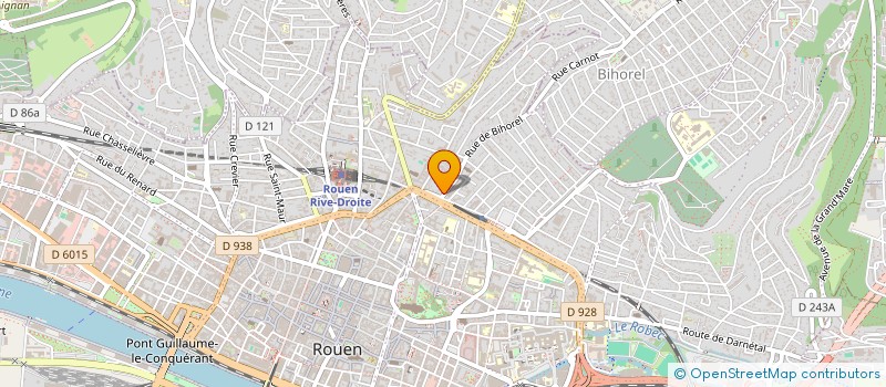 localisation de l'entreprise CLINIQUE ESTHETIQUE IMMOBILIER à ROUEN