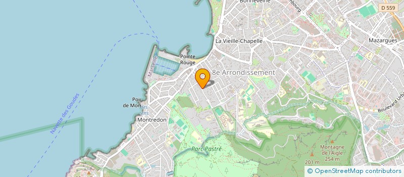 localisation de l'entreprise CLINIQUE FLORENS à MARSEILLE