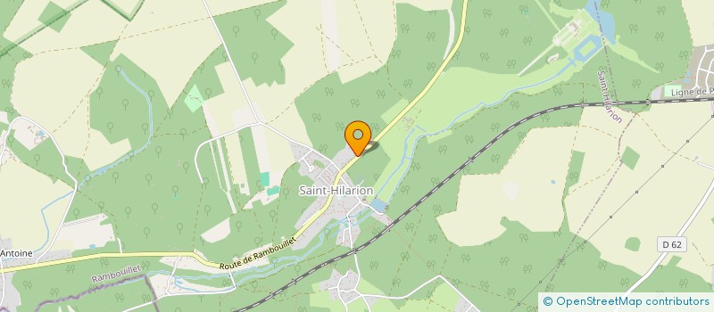 localisation de l'entreprise CLINIQUE GONON SL  POIGNY-LA-FORET