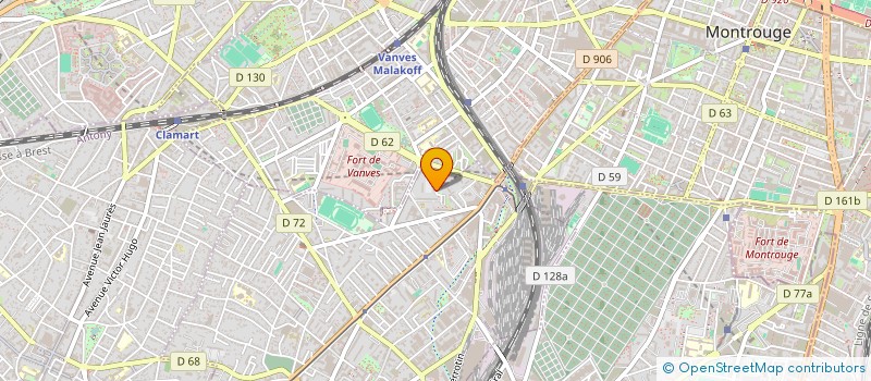 localisation de l'entreprise CLINIQUE LAENNEC MALAKOFF  MALAKOFF